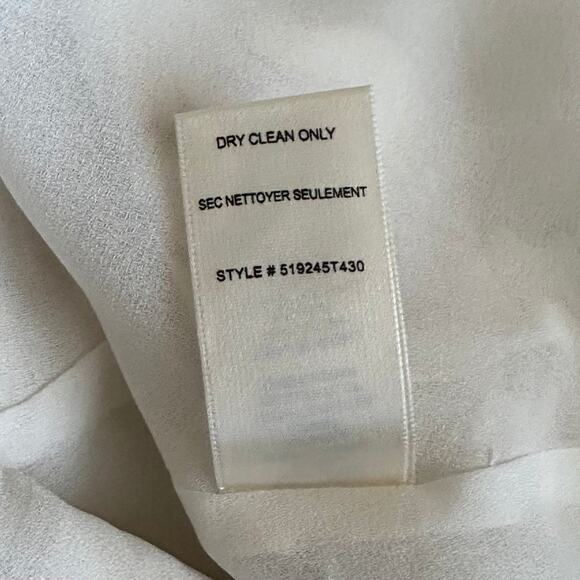 Rebecca Taylor Amea Applique Ruffle Top Snow Combo - Picture 8 of 10